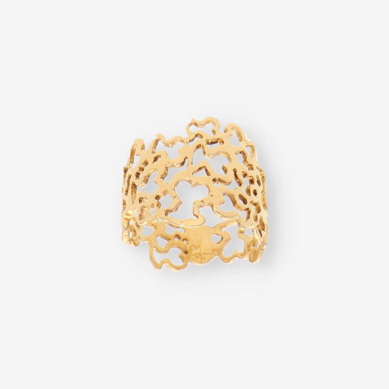 Anillo calado TOUS oro