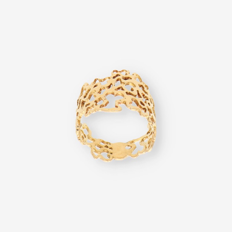 Anillo calado TOUS oro