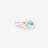Anillo oro bl. topacio TOUS
