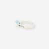 Anillo oro bl. topacio TOUS