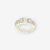 Anillo oro blanco y bri TOUS