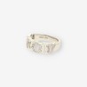 Anillo oro blanco y bri TOUS