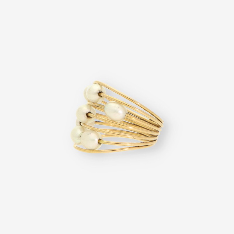 Anillo oro perla  TOUS