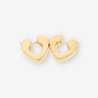 Pendientes forma corazon oro TOUS