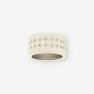 Anillo oro blanco y brillantes