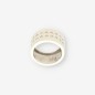Anillo oro blanco y brillantes
