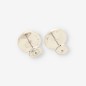 Pendientes Onix oro blanco BULGARI