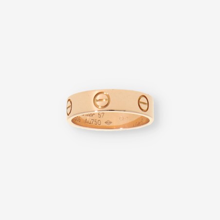 Anillo CARTIER Love oro rosa