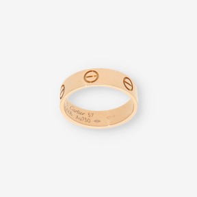 Anillo CARTIER Love oro rosa