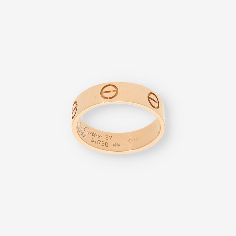 Anillo CARTIER Love oro rosa