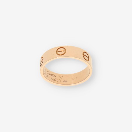 Anillo CARTIER Love oro rosa