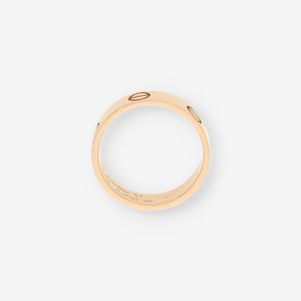 Anillo CARTIER Love oro rosa