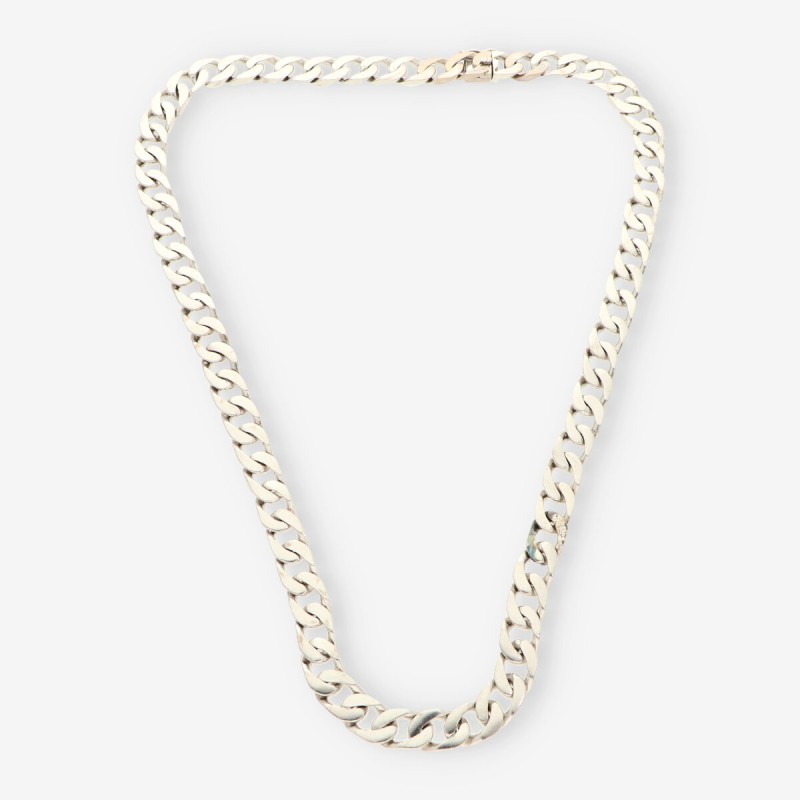 Cadena oro blanco 18kt