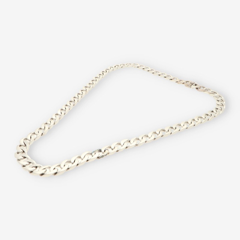 Cadena oro blanco