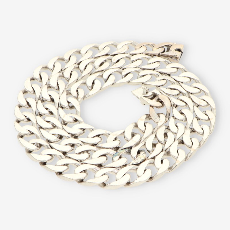 Cadena oro blanco