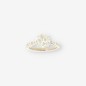Anillo oro blanco 18kt y brillantes