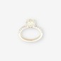 Anillo oro blanco 18kt y brillantes