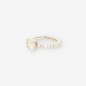 Anillo oro blanco 18kt y brillantes