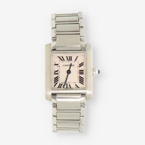 CARTIER Tank acero 2384 128621CD