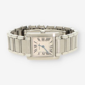 CARTIER Tank acero 2384