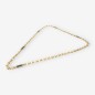 Cadena oro blanco y amarillo  18kt