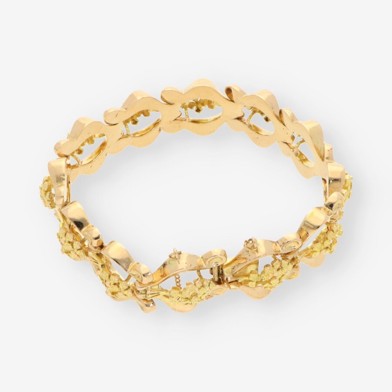 Pulsera vintage oro 18kt