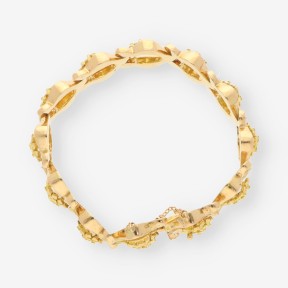 Pulsera vintage oro 18kt