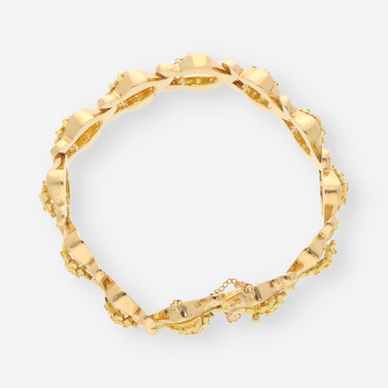 Pulsera oro aÃ±os 60