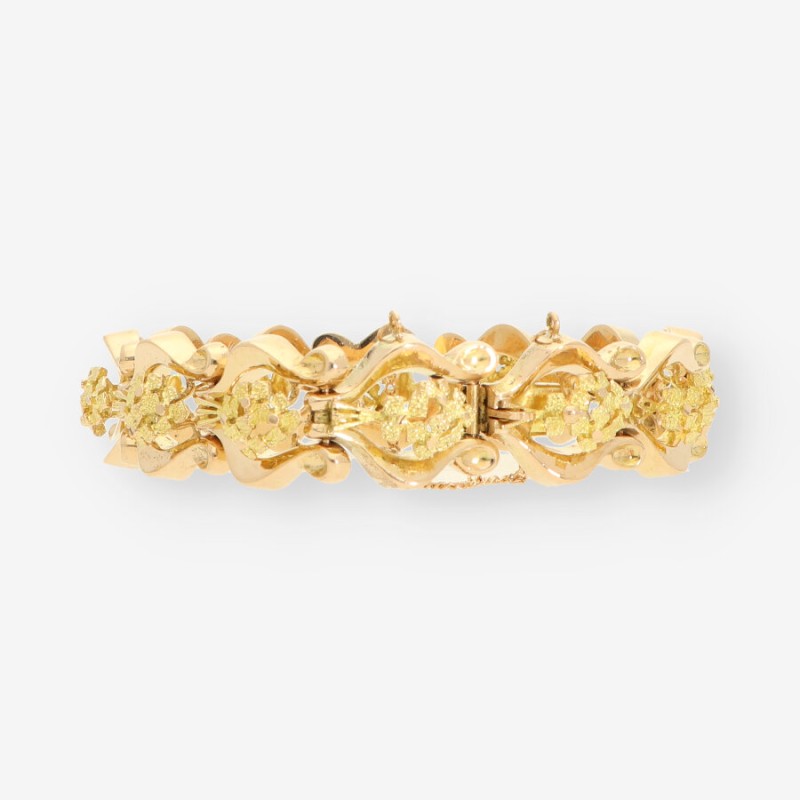 Pulsera oro aÃ±os 60