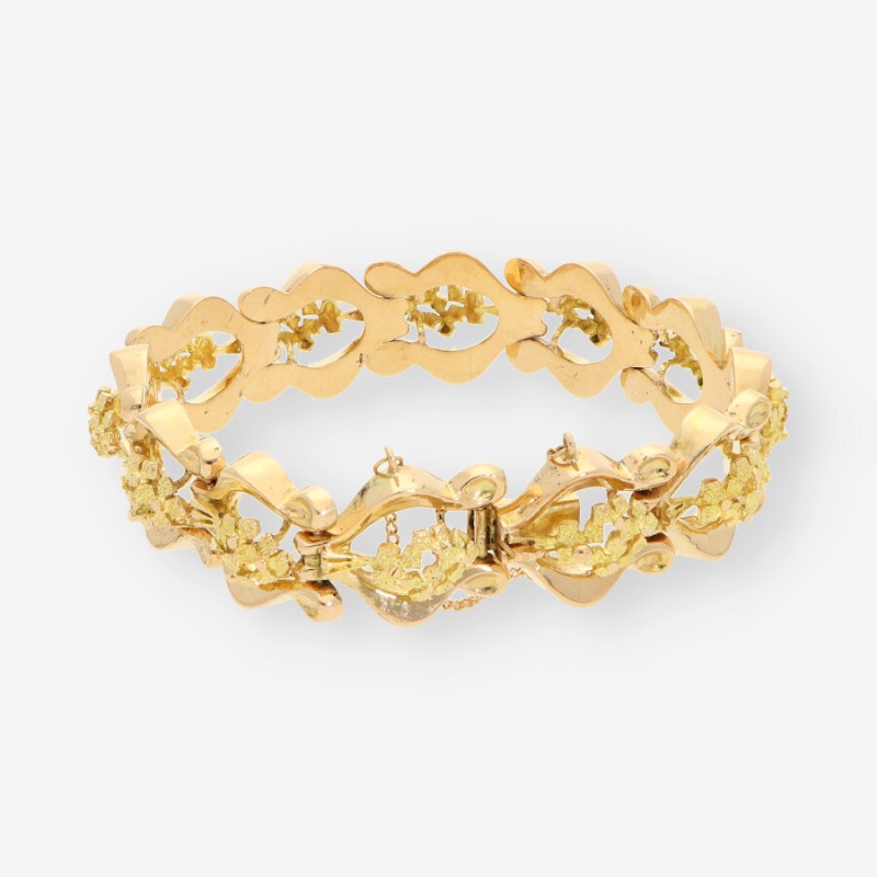 Pulsera oro aÃ±os 60