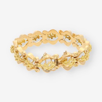 Pulsera oro aÃ±os 60