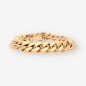 Pulsera  barbada oro 18kt