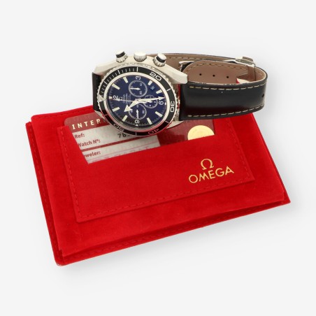 Omega Seamaster Planet Ocean Chronograph con documentos