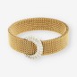 Pulsera oro blanco y amarillo 18kt con brillantes