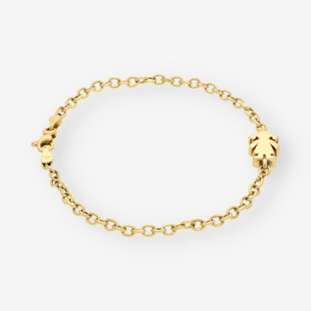 Pulsera niÃ±a TOUS oro