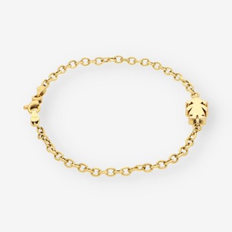 Pulsera niÃ±a TOUS oro