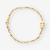 Pulsera niÃ±a TOUS oro