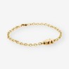 Pulsera niÃ±a TOUS oro