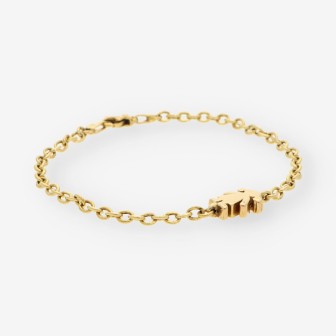 Pulsera niÃ±a TOUS oro