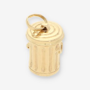 Colgante cubo oro 18kt
