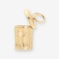 Colgante cubo oro 18kt