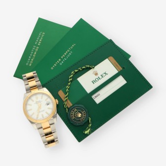 ROLEX cab. DateJust mixto 126333 604Q45K