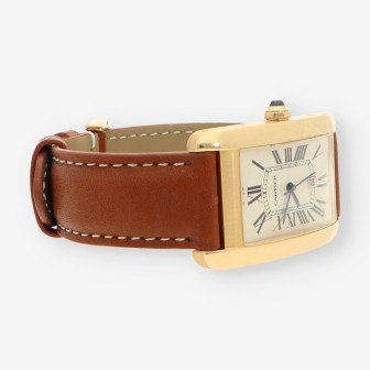 CARTIER oro Tank Americano 1740 207956CD