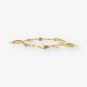 Pulsera peces oro