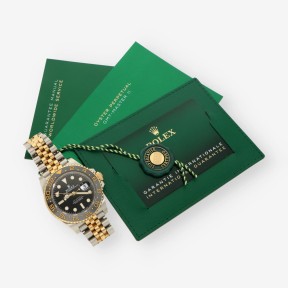 ROLEX GMT II Mixto 126713GRNR caja y documento