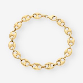 Pulsera de calabrotes en oro 18kt