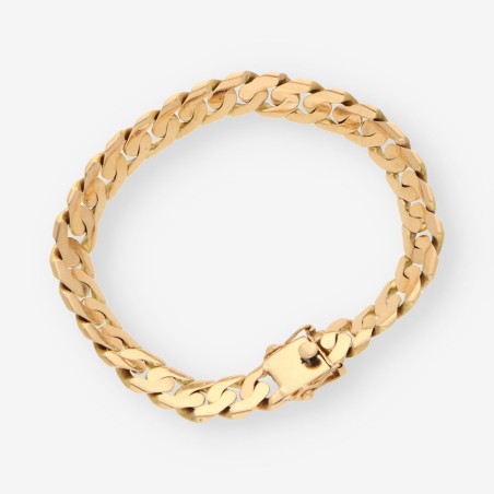 Pulsera barbada oro 18kt