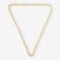 Cadena de calabrotes 63cm en oro 18kt