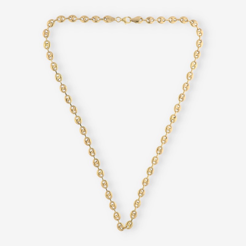 Cadena de calabrotes 52cm en oro 18kt