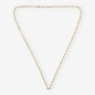 Cadena de calabrotes 68cm en oro 18kt